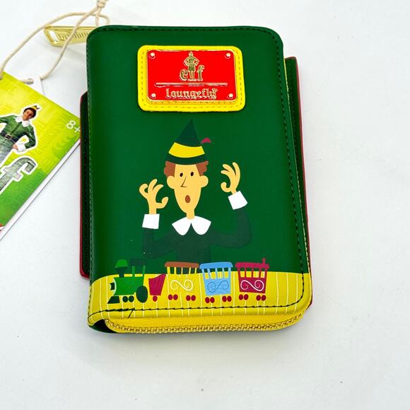 Loungefly Buddy The Elf 20th Anniversary Santa I Know Him Lenticular Wallet - Picture 6 of 7